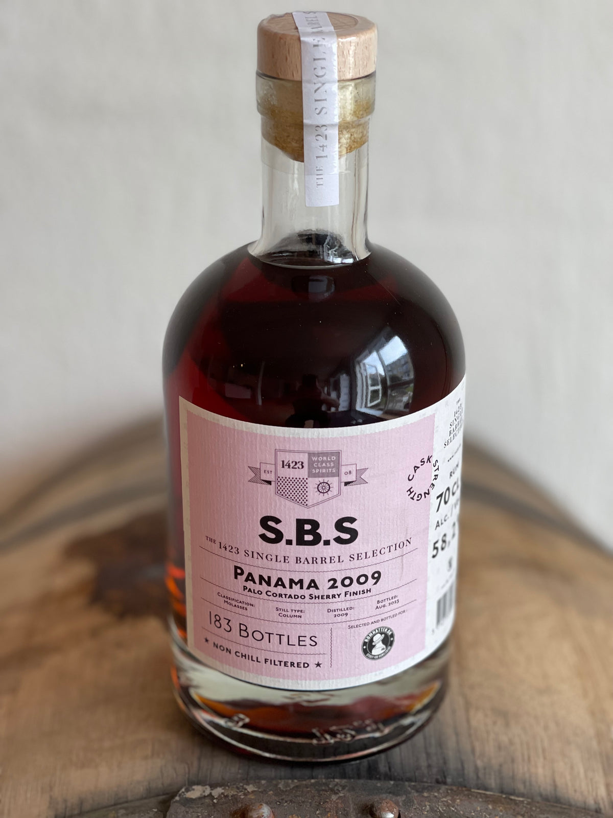 S.B.S Panama 2009 Palo Cortado Finish, 70 cl