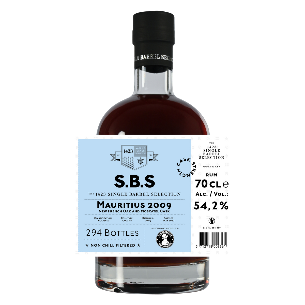 S.B.S Mauritius 2009 Moscatel Cask, 70 cl